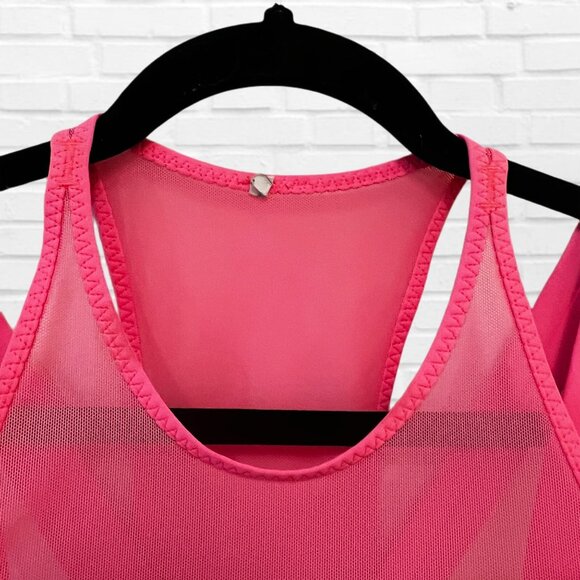 Lululemon Running In The City Racerback Tank Top Built-In Sport Bra Workout Tee - Picture 11 of 12